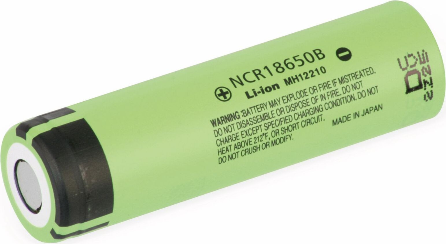 Panasonic Li-ion batterij NCR18650B-3, 3,6 V / 3,4 Ah