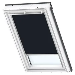 VELUX Verdunkelungsrollo Uni Dunkelblau 1100, M08, Aluminiumschiene,GGU,Solar,VELUX
