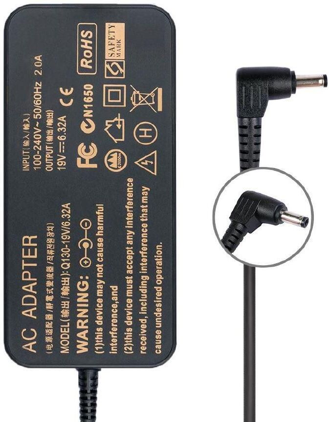 CoreParts MBXAS-GAM001 Gaming Adapter for Asus - 120W 19V 6.32A 5.5x2.5mm with EU Power Cord