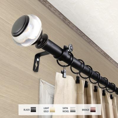 InStyleDesign Madelyn 1 inch Diameter Adjustable Curtain Rod