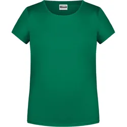 James & Nicholson Mädchen Bio T-Shirt 8007G irish green XS