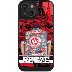 Nivocase Handyhülle für Apple iPhone 13 Mini Hülle NIVOpure Case Schwarz 1. FC Kaiserslautern 1. FCK (Apple iPhone 13 mini), Smartphone Hülle, Schwarz
