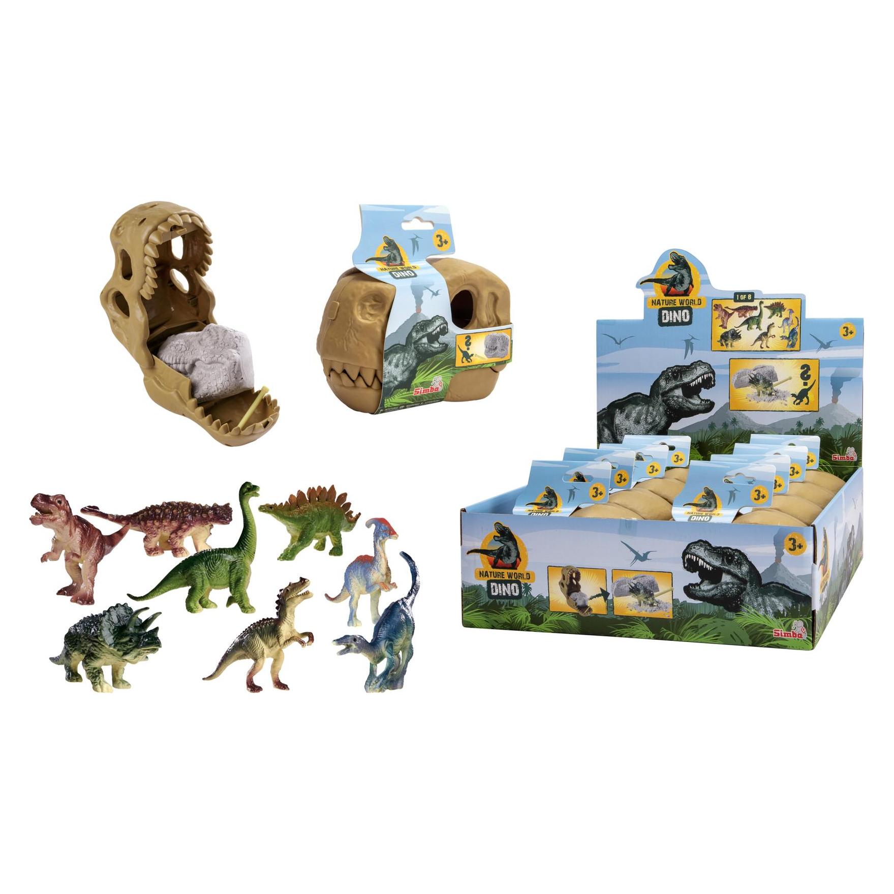 Simba T-Rex Schädel mit Dino, 8-sort. (104342689)