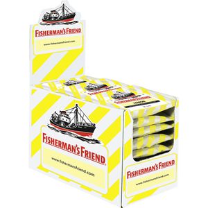 Fishermans-Friend Kräuterbonbons Lemon, zuckerfrei, je 25g, 24 Beutel, 600g