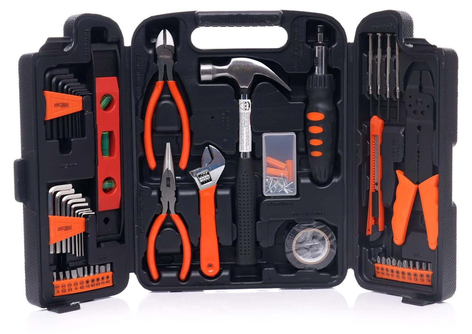 Kraft&Dele 129-delige gereedschapset KD10465