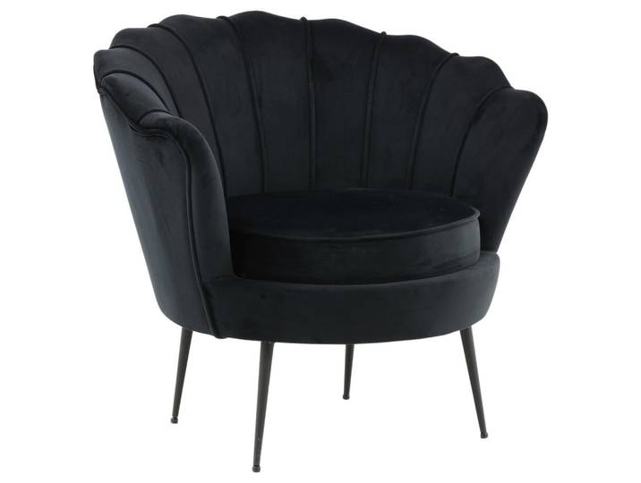 Livetastic Sessel, Schwarz, Metall, 83x76x77 cm, Wohnzimmer, Sessel, Sonstige Sessel
