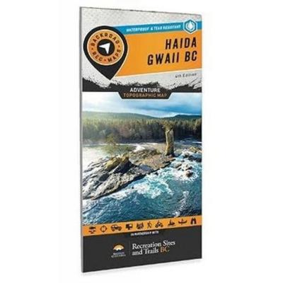 Haida Gwaii BC, Karte von Backroad Maps, Mussio Ventures Ltd, 978-1-989175-31-6