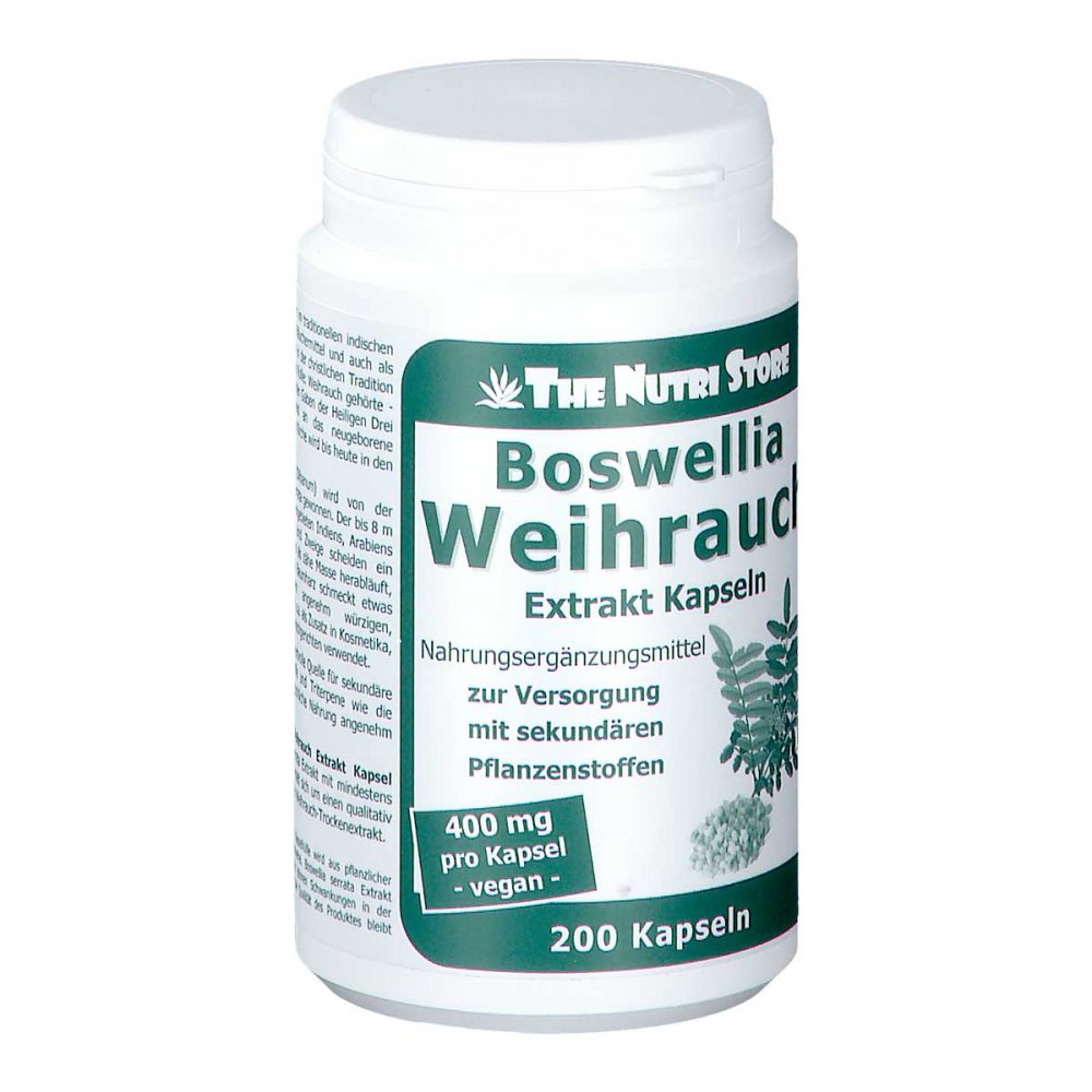 Hirundo Products Weihrauch 400 mg Extrakt veget. Kapseln 07778955