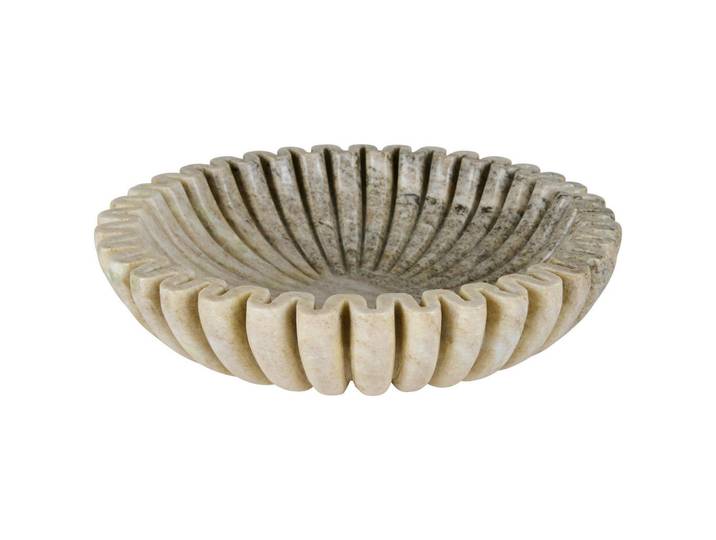 Ambia Home Dekoschale, Dunkelbraun, Stein, Marmoroptik, rund, 7 cm, Lfgb, lebensmittelecht, Dekoration, Dekoschalen