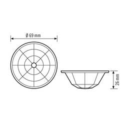 ESYLUX EB10423505 Abdeckung