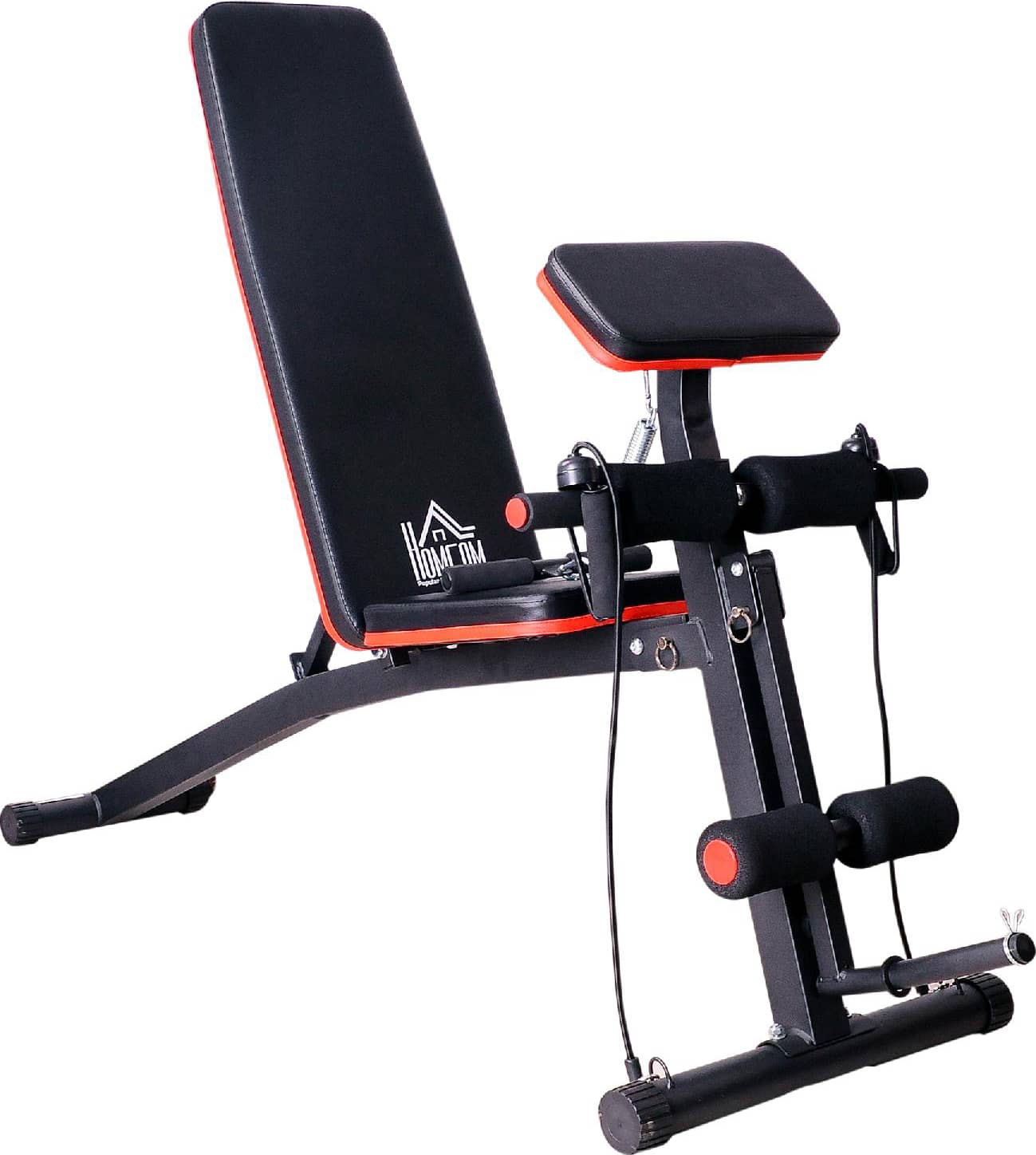 dechome A5106d Panca Multifunzionale Regolabile Per Bilanciere Addominali Dorsali Manubri Elastici Per Allenamento Completo - A5106d