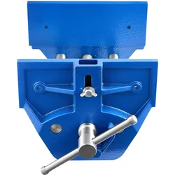 VEVOR Schnellspanner-Schraubstock für Holzbearbeitung, 17,78 cm Backenbreite, Schraubstock, 20,32 cm Backenöffnung, Gusseisenkonstruktion, Werkbankschraubstock mit verstellbarem Frontanschlag
