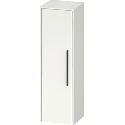 Duravit D-Code Halbhochschrank DC1338LBD180000 Griffe Diamantschwarz, Weiß Matt, 400x1320x36 mm