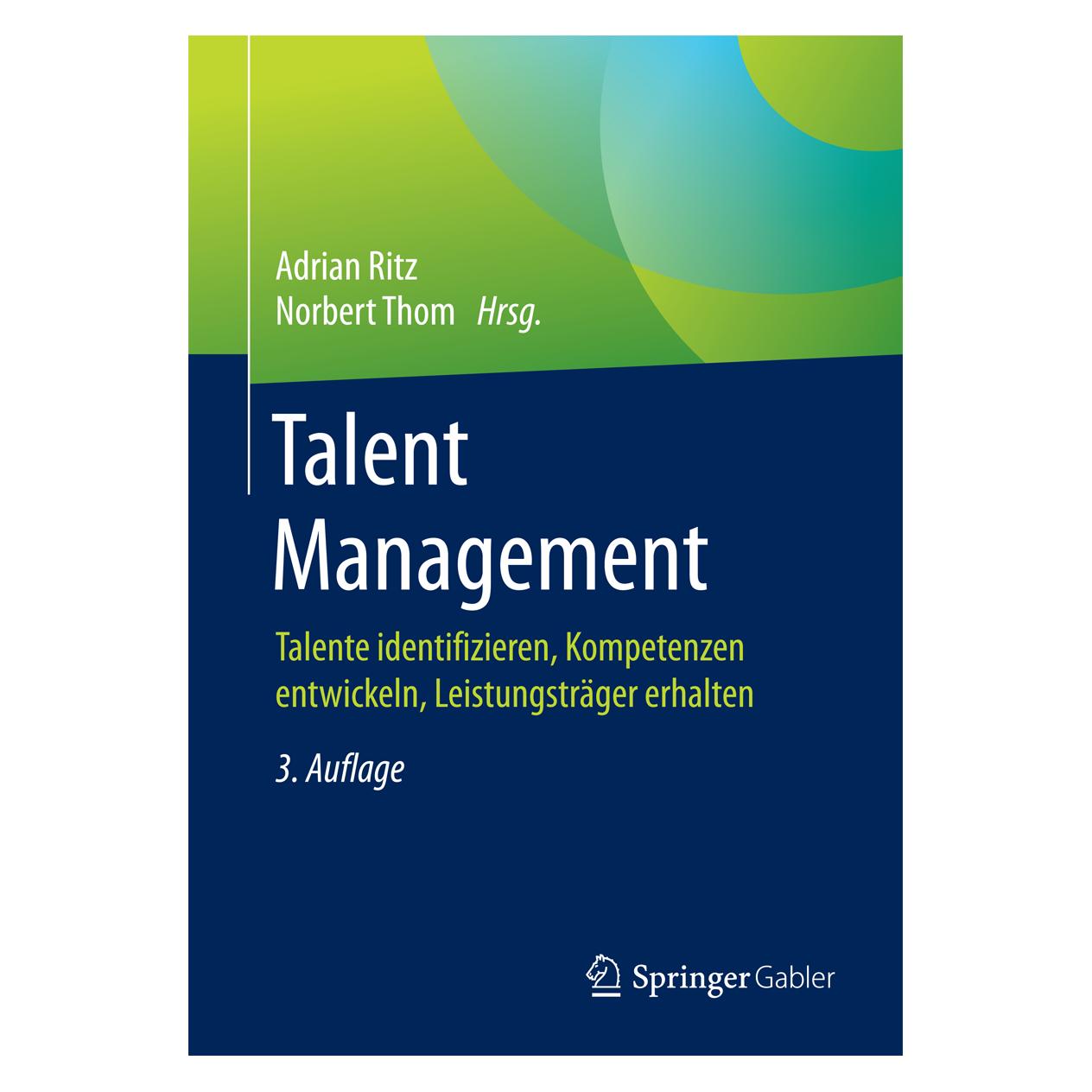 Springer Talent Management (Deutsch, Softcover, Adrian Ritz, Norbert Thom) (9783658190996)
