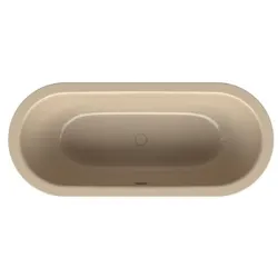 Bette BetteStarlet Flair Oval Badewanne 8772-003 bahamabeige, 158x68x42cm
