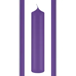Kopschitz Kerzen Altarkerzen Lila 250 x Ø 50 mm, 4 Stück