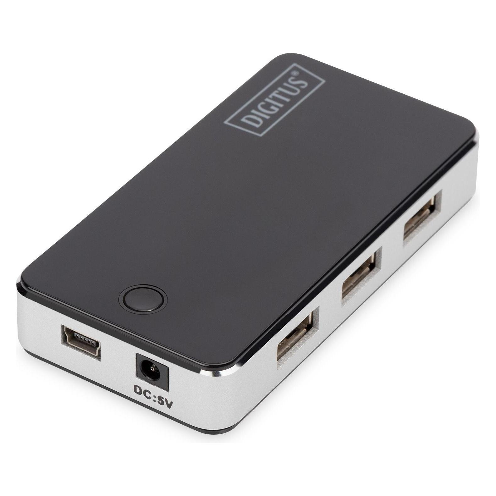 Digitus USB 2.0 Hub (USB-A, 7 Ports) (DA-70222)