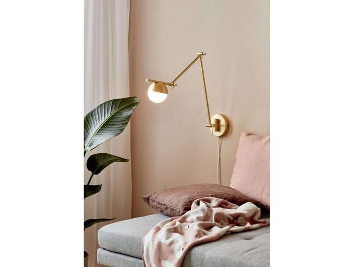 Contina Wand-/Deckenleuchte Brass - Nordlux - Wohnzimmer - Metall