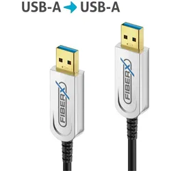Purelink Serie - USB 3.1 Glasfaser Kabel - USB-A USB-A - 3m (3 m, USB 3.2 Gen 1, 4.50 W), USB Kabel