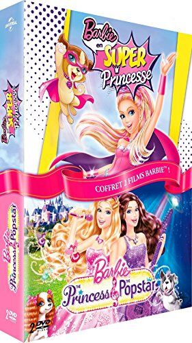Coffret Barbie : Barbie en super princesse ; la princesse et la popstar [FR Import] - Preis vom 13.10.2026 19:28:25 h