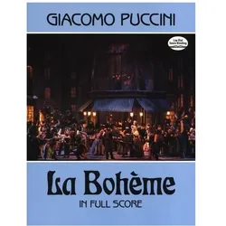 La Boheme in Full Score, Sachbücher von Giacomo Puccini