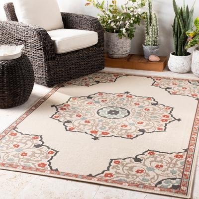 "Livabliss Erminio Medallion Indoor/ Outdoor Area Rug - 8' 10"" x 12' 10"""