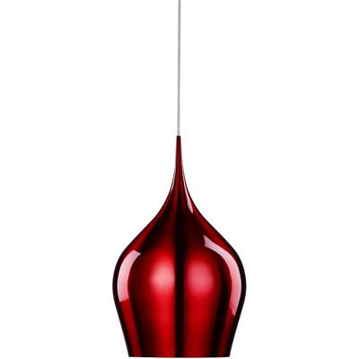 SEARCHLIGHT Pendelleuchte "Vibrant-Pendelleuchte - Metallic", weinrot, H: 44cm, 1 Stk., Leuchten, Pendelleuchte