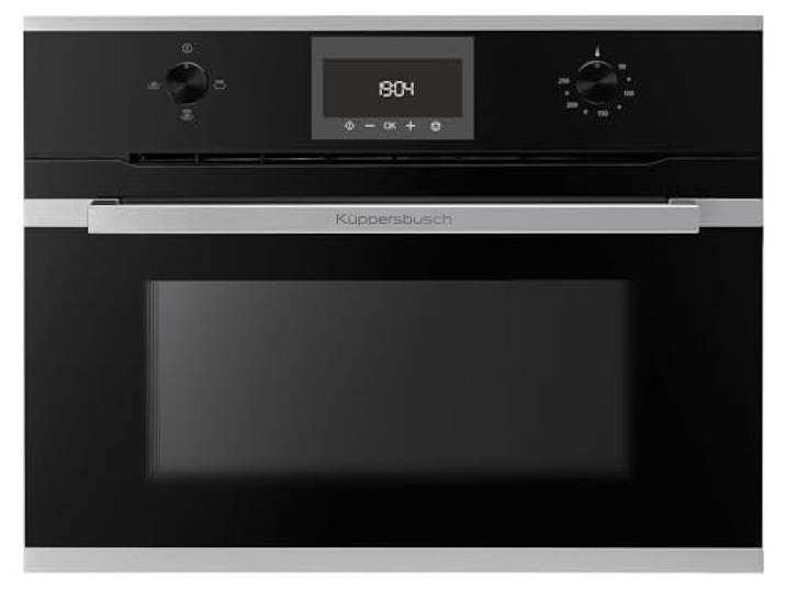 Küppersbusch CM 6330.0 S1 K-Series. 3 Compact Einbau-Mikrowelle Schwarz/Edelstahl