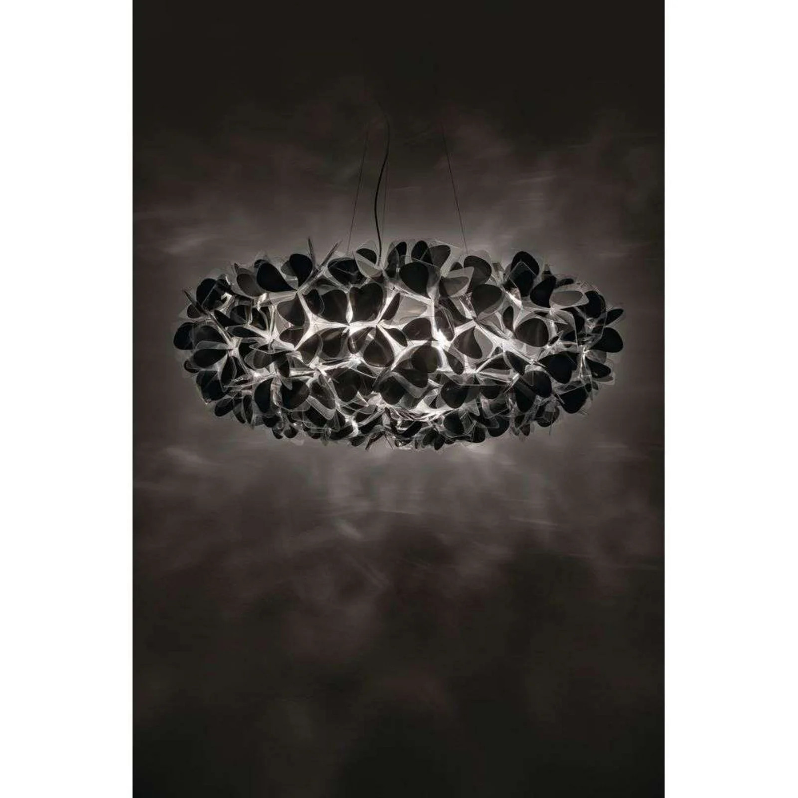 Slamp Mama Non Mama Clizia 130 hanglamp - zwart/helder - Kunststof