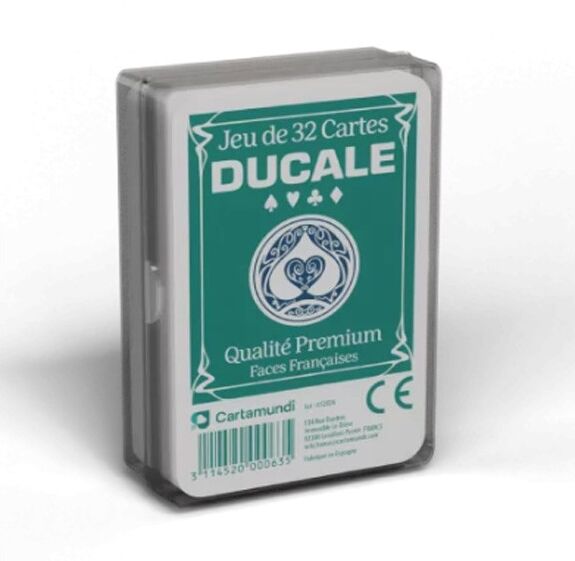Jeu de 32 cartes boite plastique - Ducale Origine