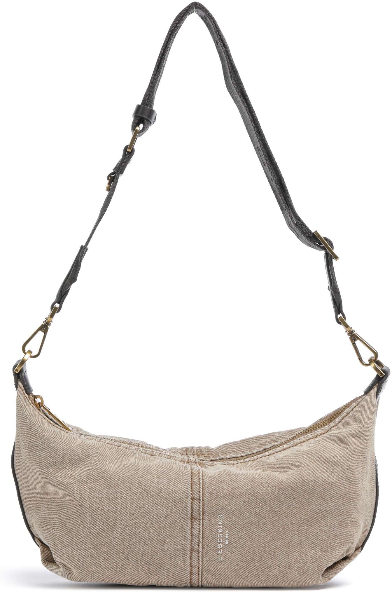 Liebeskind Paris Denim S Beuteltasche, beige