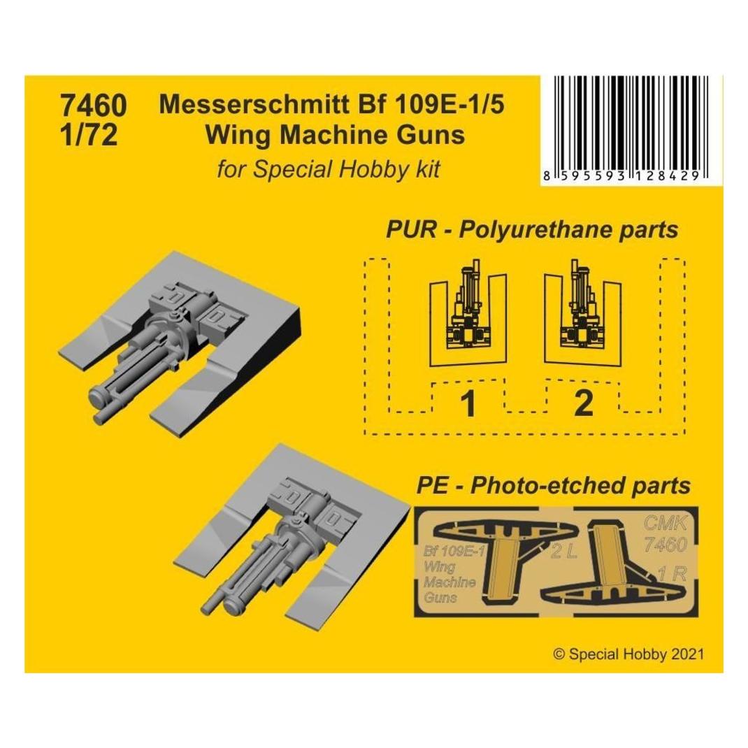 CMK Messerschmitt Bf 109E-1/5 Wing Machine Guns (129-57460)
