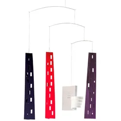 Flensted Mobiles, Babymobile, Guggenheim New York mit Geschenkbox