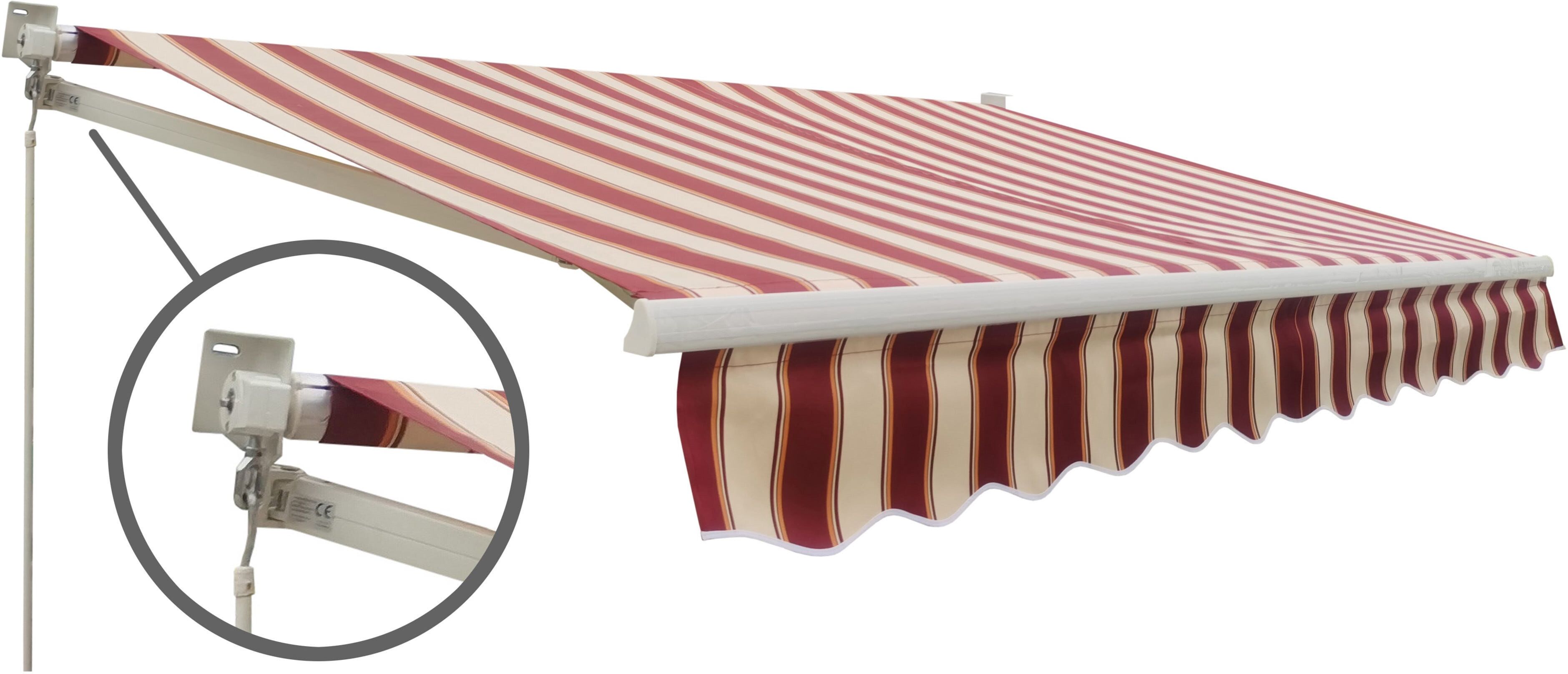 San Giorgio TENDA DA SOLE ECO MULTIRIGA BORDEAUX 300x200 cm (LxP)