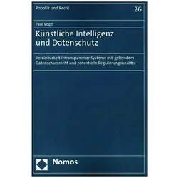 Künstliche Intelligenz und Datenschutz, Fachbücher von Paul Vogel