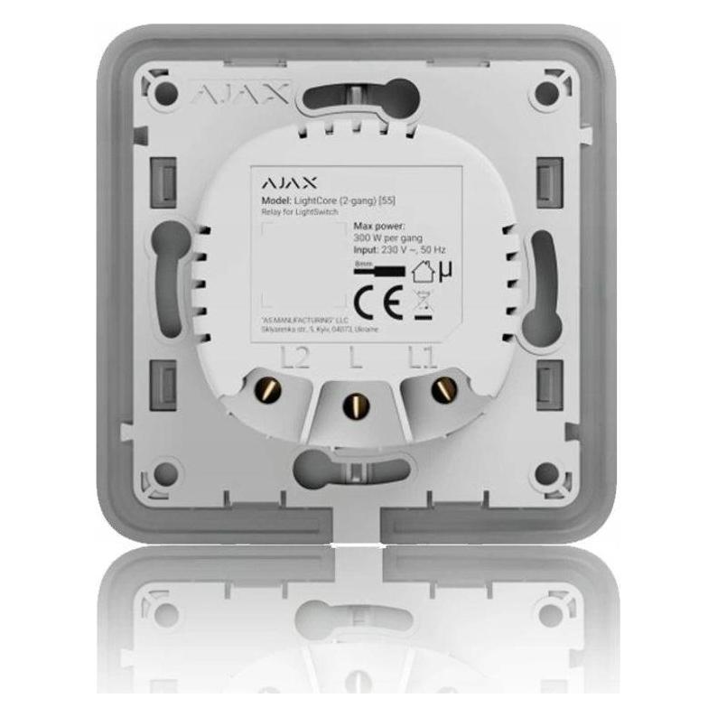 Ajax Systems SMART HOME LIGHTCORE 2GANG/45111 (Heizungsaktor) (45111)