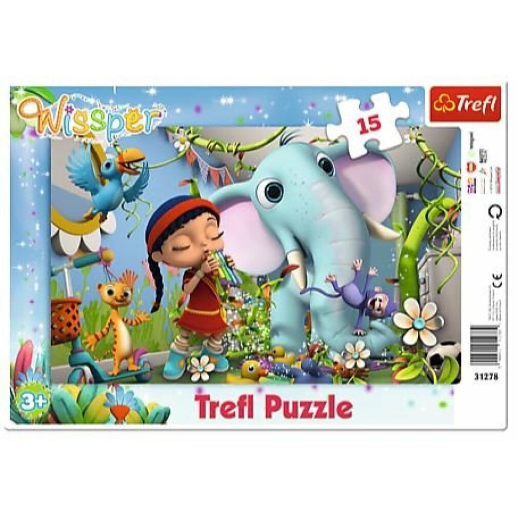 TREFL Puzzel Wissper: Melodie van vriendschap, 15 stukjes