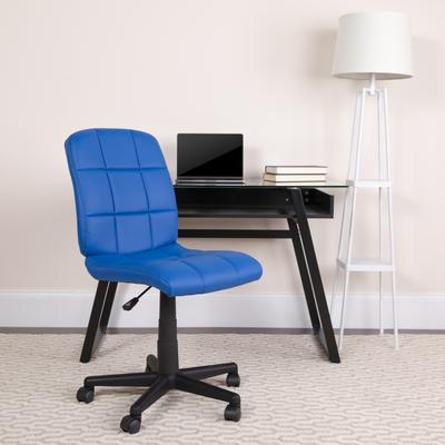 Lancaster Home Mid-Back Quilted Vinyl Swivel Task Office Chair