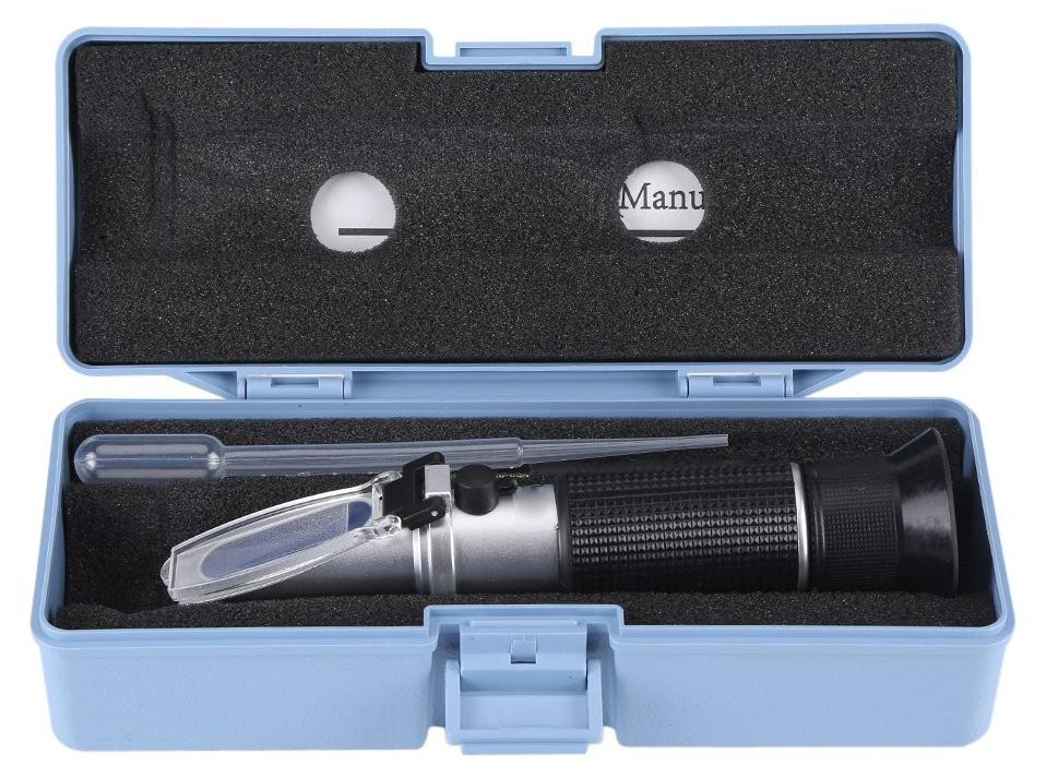 Gistuch Brix-refractometer voor het meten van suikergehalte in bier en vruchtensappen (0-32%)