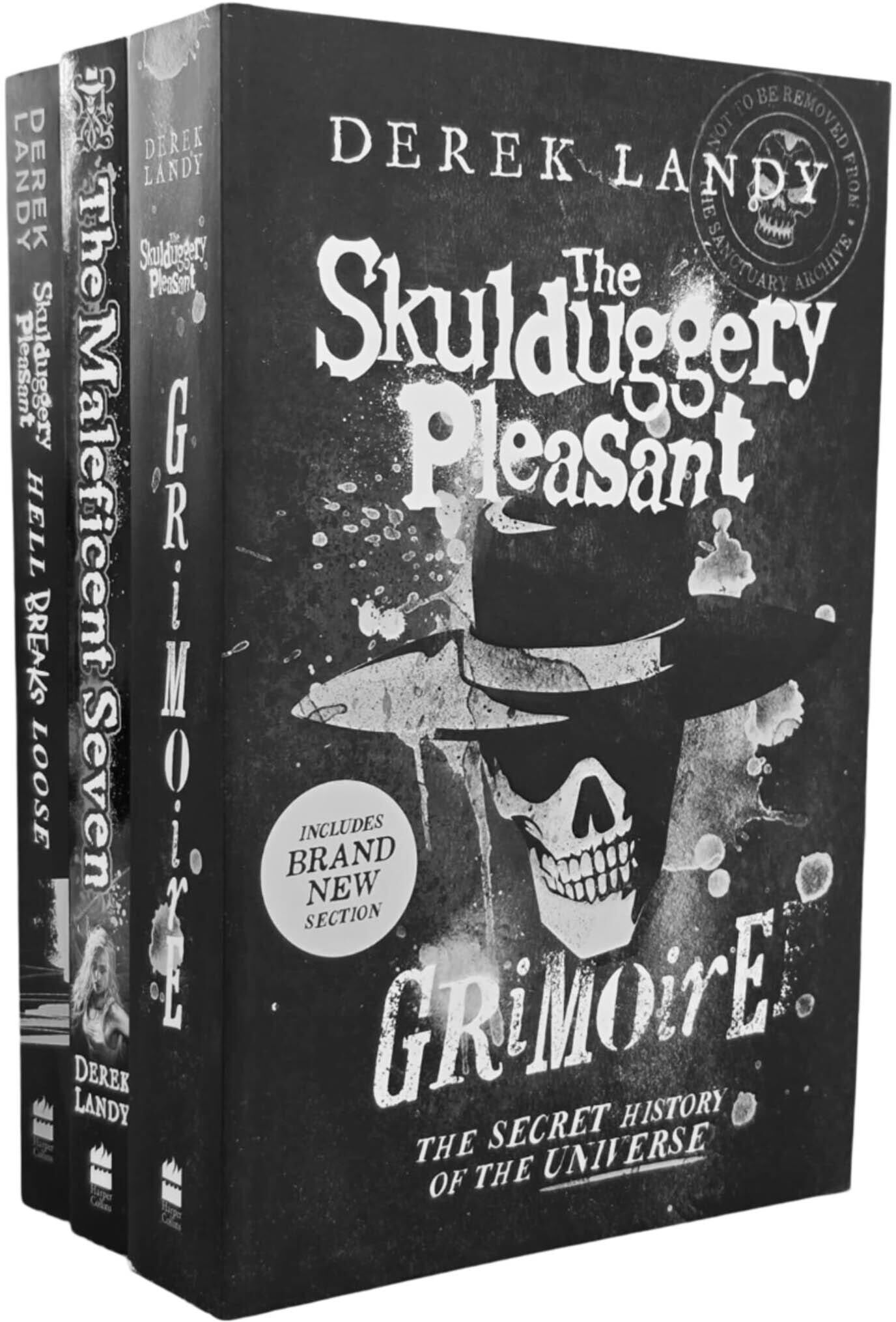 The Skulduggery Pleasant Series by Derek Landy 3 Books Collection Set - Ages 11-14 - Paperback HarperCollins Publishers