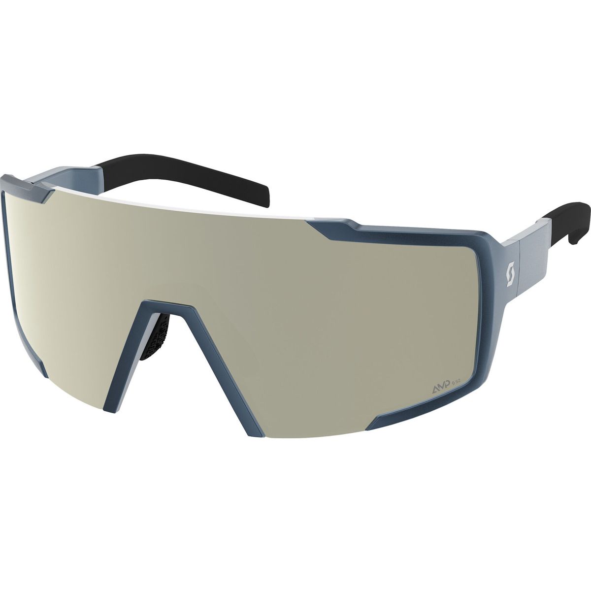 Scott Sunglasses Shield metallic blue / amp white chrome s2 (2095) 2753802095368