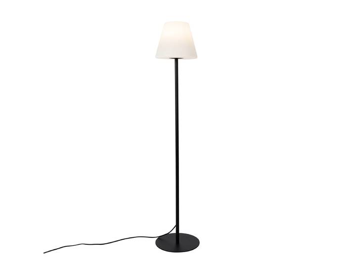 Lampadaire d'extérieur intelligent noir avec Wifi A60 - Virginia
