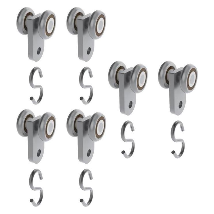 Helaform wheels, for sliding interior doors, 6 pcs. (68076901)