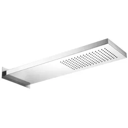 Herzbach Living Spa iX Regenbrause 11.661700.1.09 537x165mm, Regen, Edelstahl gebürstet