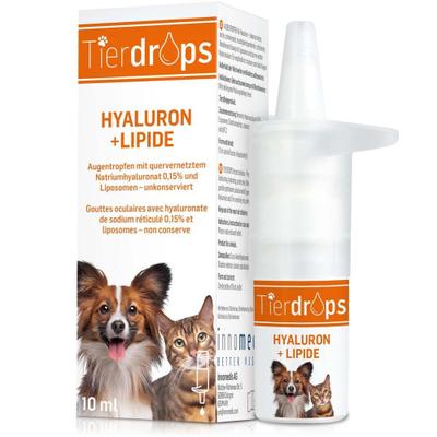 Tierdrops Hyaluron + Lipide 10 ml Tropfen