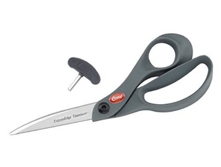 Clauss E-18091 00 ExtremEdge 9 Titanium Bonded Schaar - Grijs