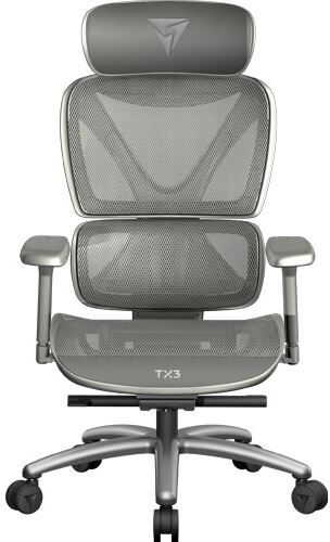 Cadeira Gaming Ergonómica TX3 (ThunderX3) XTC - Mesh Cinza