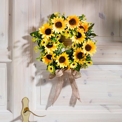 Dekokranz Sonnenblumen