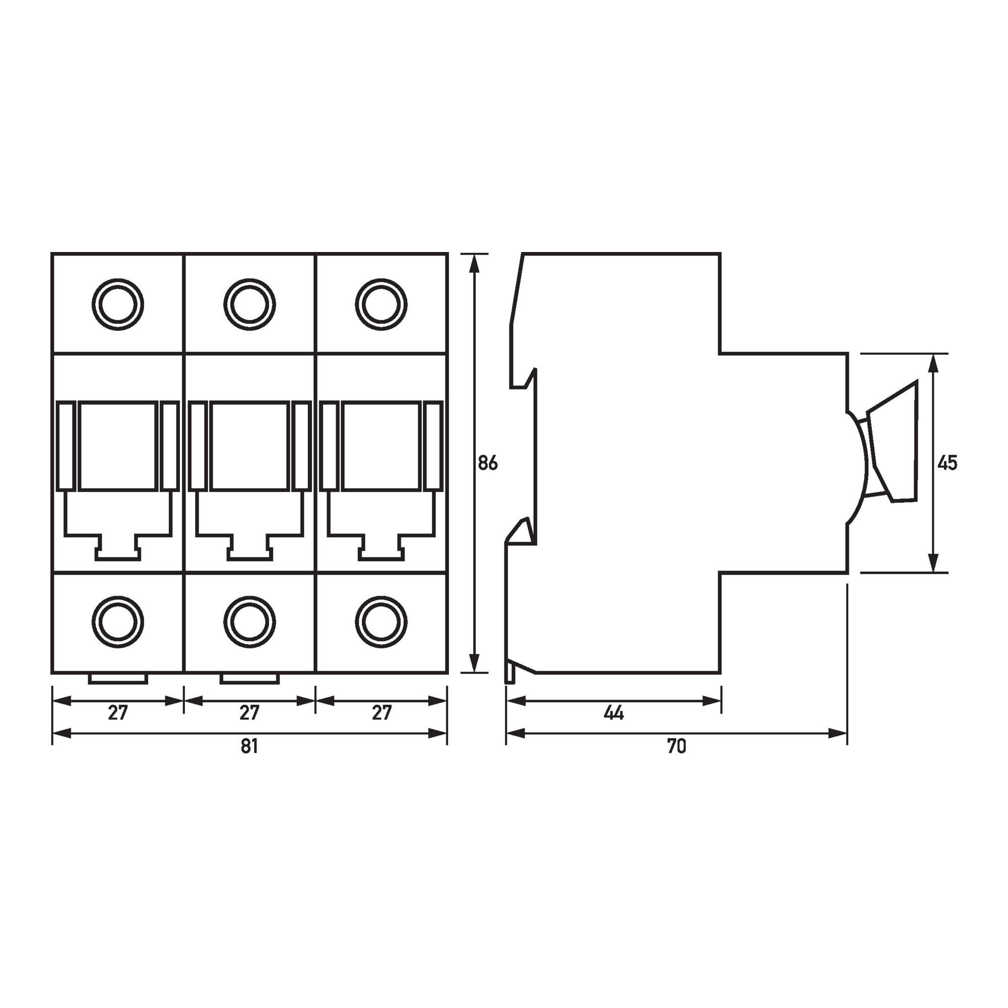 DOEPKE Lasttrennschalter Tytan II D0-63-3 (09980103)