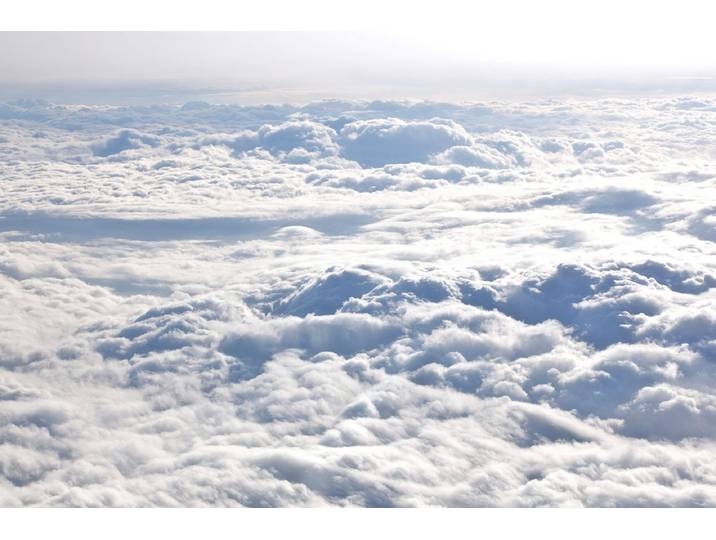 Fototapete PAPERMOON Wolken , bunt, B:2,5m L:1,86m, Vlies, Tapeten, Fototapete